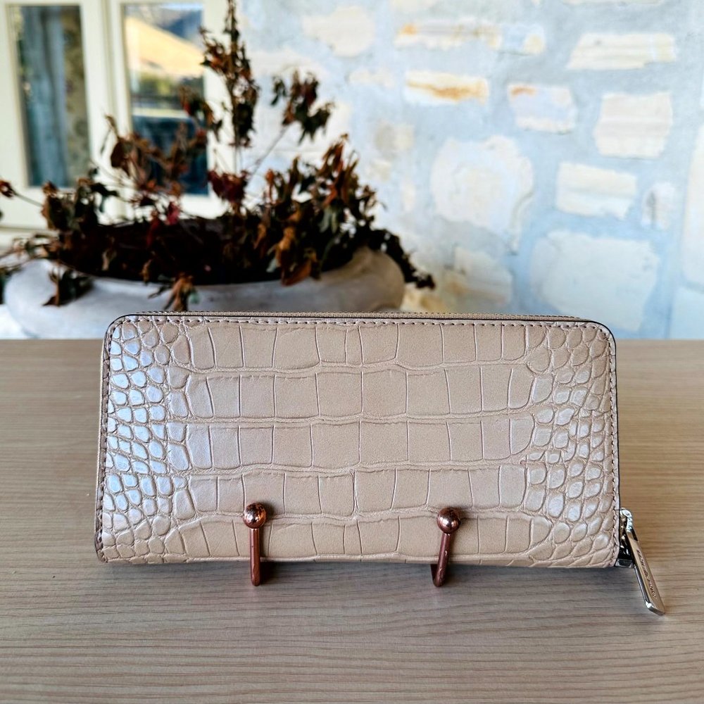 Michael Kors Hamilton Medium Satchel Crossbody Bag/Wallet Option Camel NWT Women - Picture 11 of 13